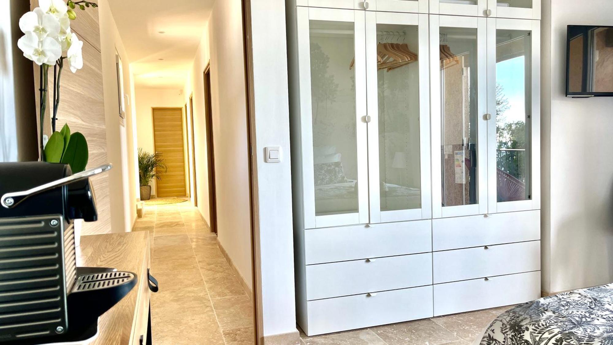 Villa Cacharelle Vue Mer Piscine 카발레르쉬르메르 외부 사진
